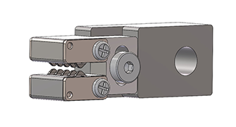 GCB10を使用した調整型バスバーソケット