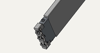 狭いくて奥まった場所用の大電流プローブ