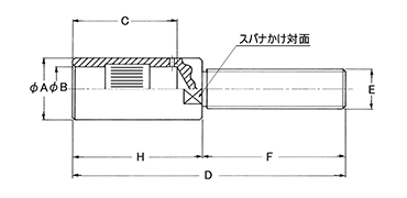 大電流コネクタの寸法